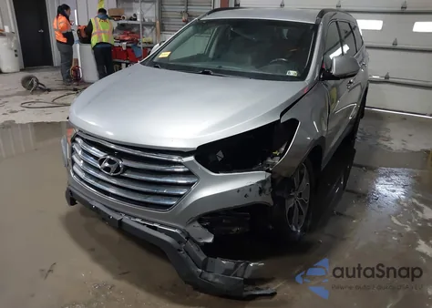 2014 Hyundai Santa Fe Gls from USA, damaged, VIN KM8SNDHF9EU047453